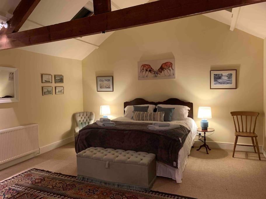 Vila The Old Granary At Red House Farm Ripon Exteriér fotografie